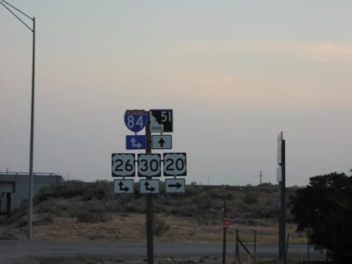 US-20 West at I-84