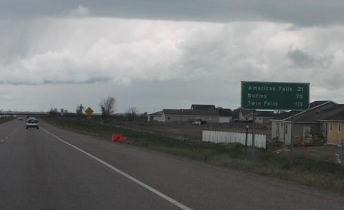 I-86 West - Distance Marker