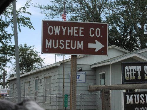 ID-78 East - Owyhee County Museum