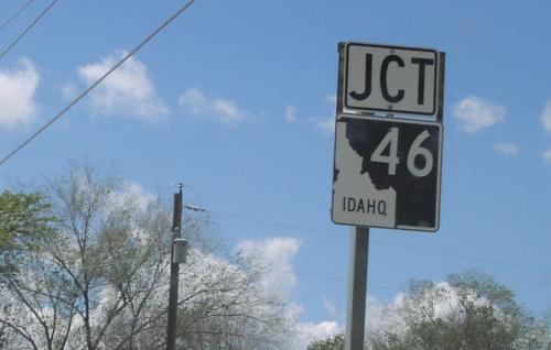 US-26 West Approaching ID-46