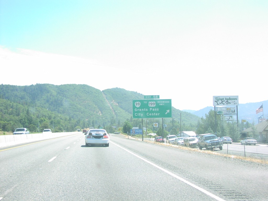 I-5 South - Exit 58