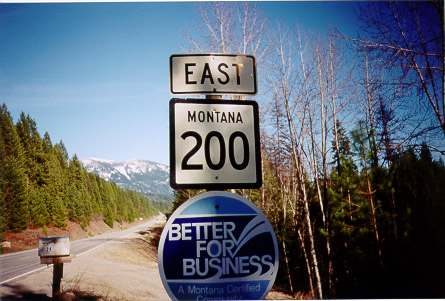 Montana 200 East - Idaho/Montana State Line