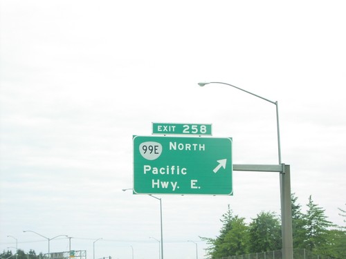 I-5 North - Exit 258