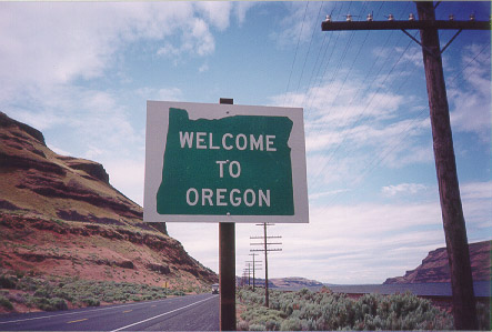 US-730 West - Welcome To Oregon