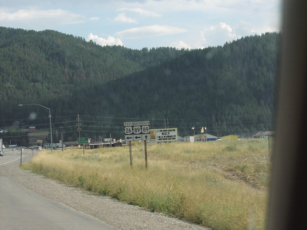 US-26 East Approaching US-89