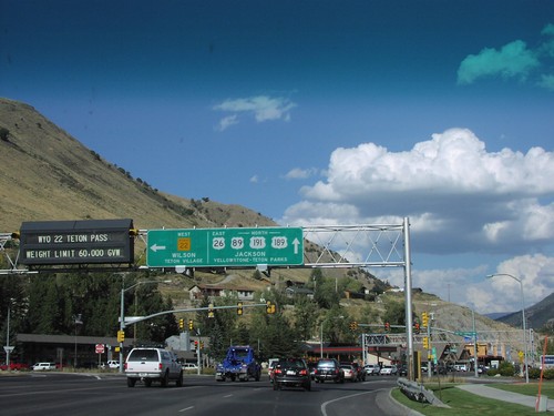 US-26/US-89/US-191/US-189 at WY-22