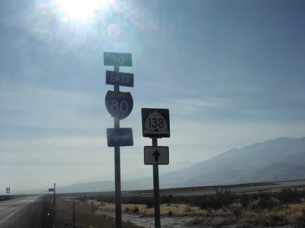 I-80 at UT-138 (Exit 84)