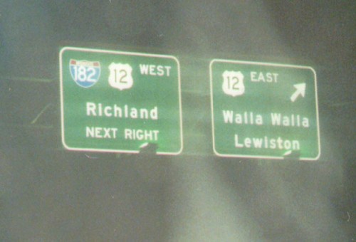 WA-397 North at I-182/US-12/US-395