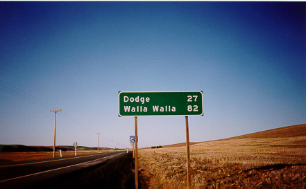 WA-127 South - Distance Marker