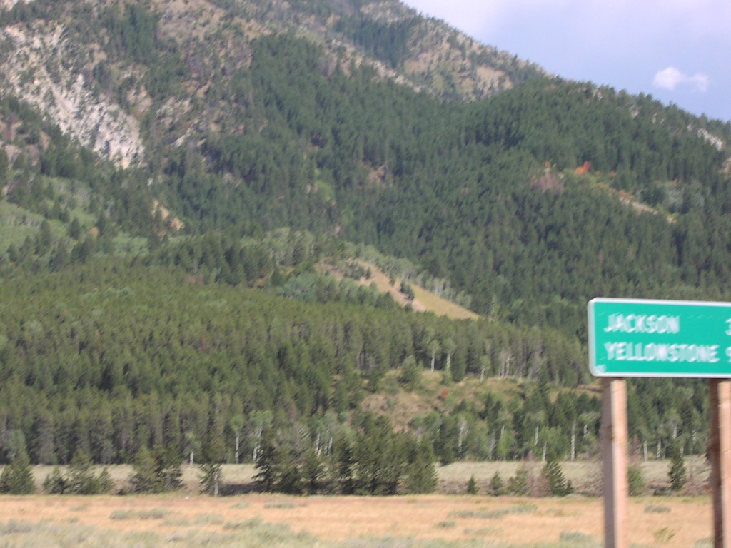 US-89 North/US-26 East - Distance Marker