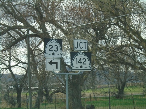 UT-23 South at UT-142