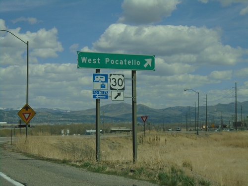 I-86 East - Exit 58 Offramp at US-30