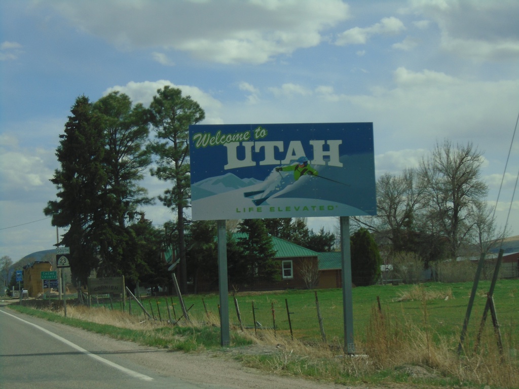 Welcome To Utah - UT-23 South