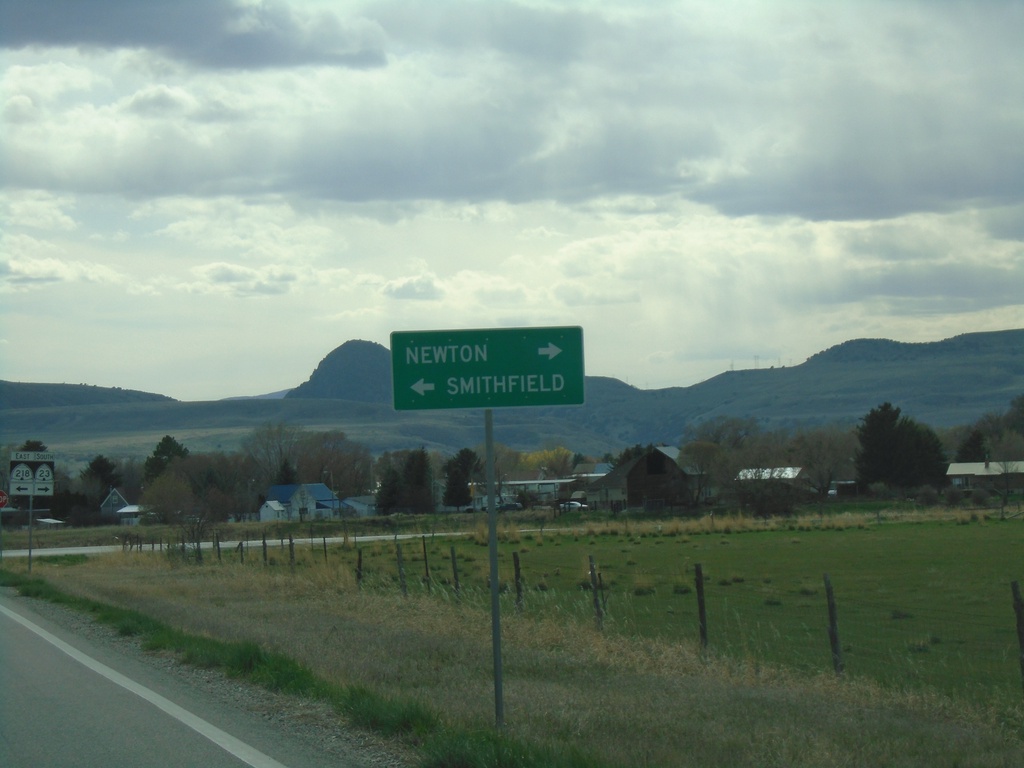 UT-23 South Approaching UT-218