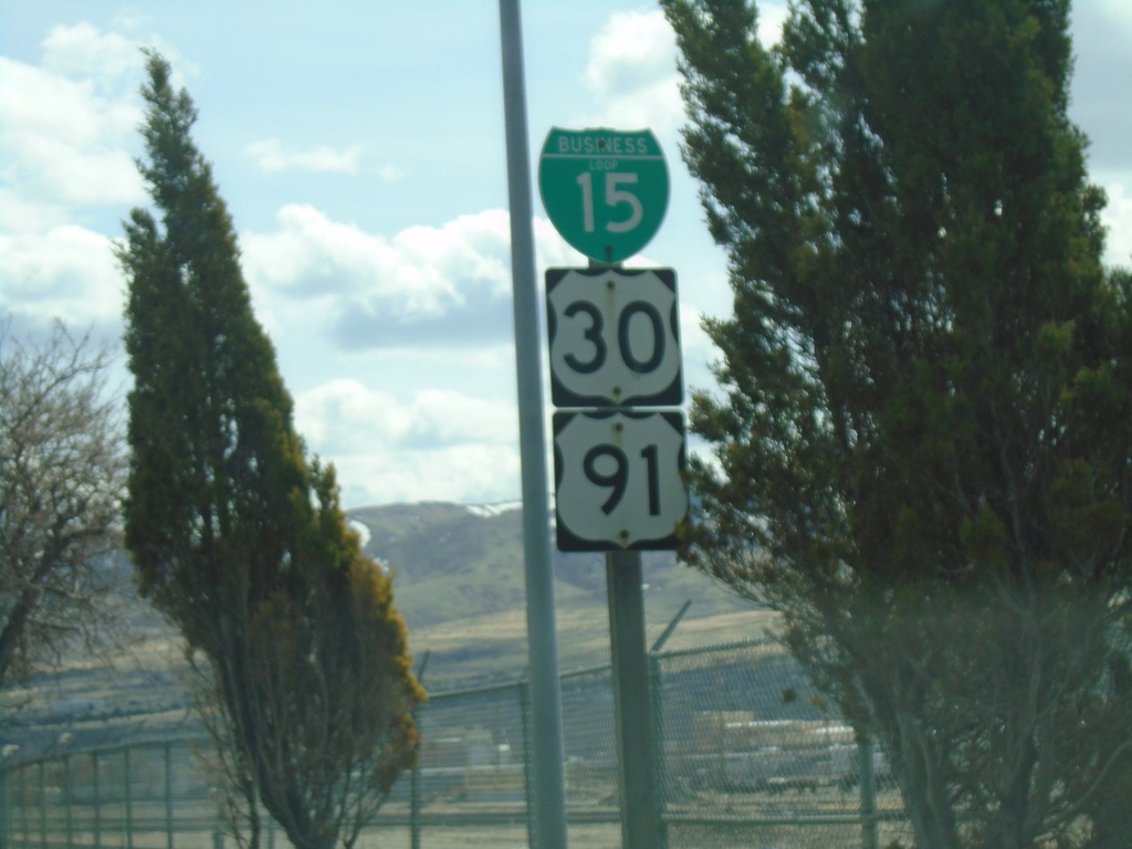 BL-15 South/US-91 South/US-30 East - Pocatello