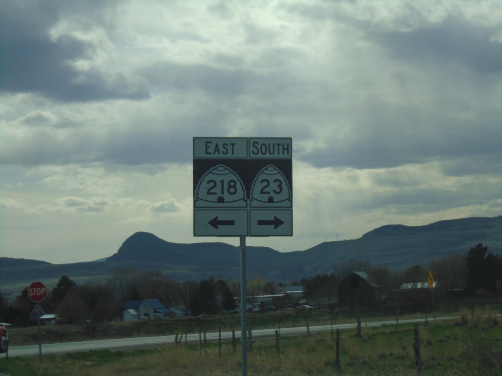 UT-23 South at UT-218