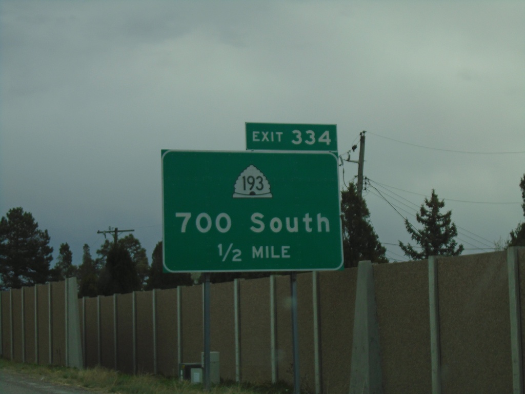 I-15 South - Exit 334