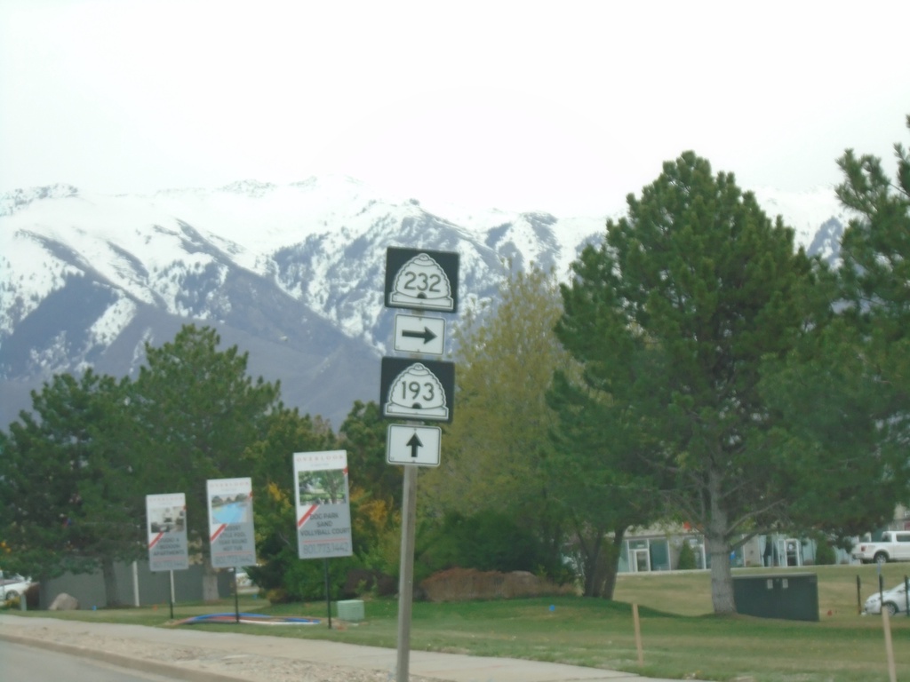 UT-193 East at UT-232 South