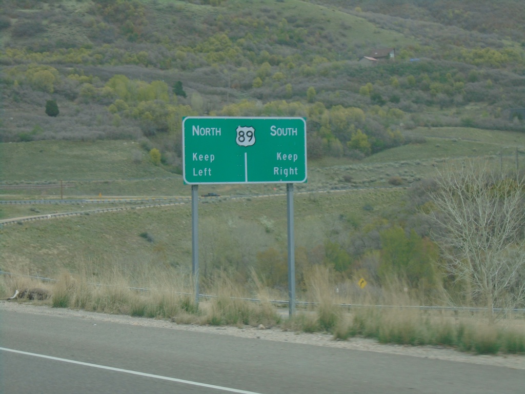 UT-193 East Approaching US-89