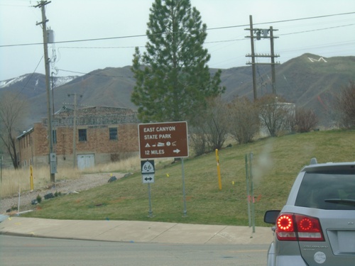 I-84 East - Exit 103 Offramp at UT-66