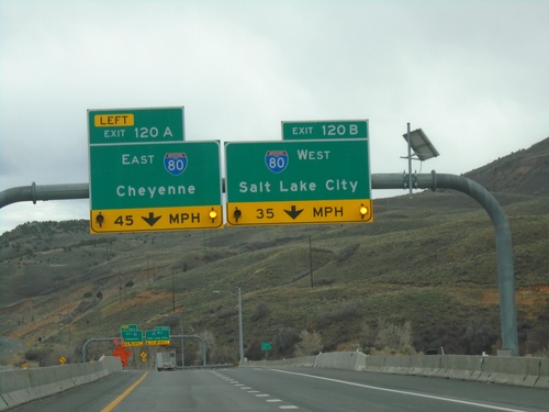 End I-84 East at I-80