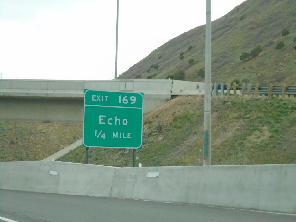 Ramp Between I-84 East and I-80 East Approaching Exit 169