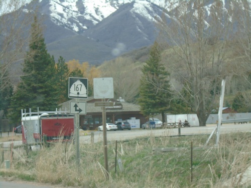 Old Highway Road at UT-167 - Mountain Green