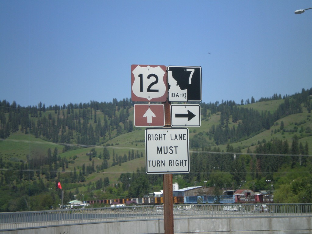 US-12 West at ID-7