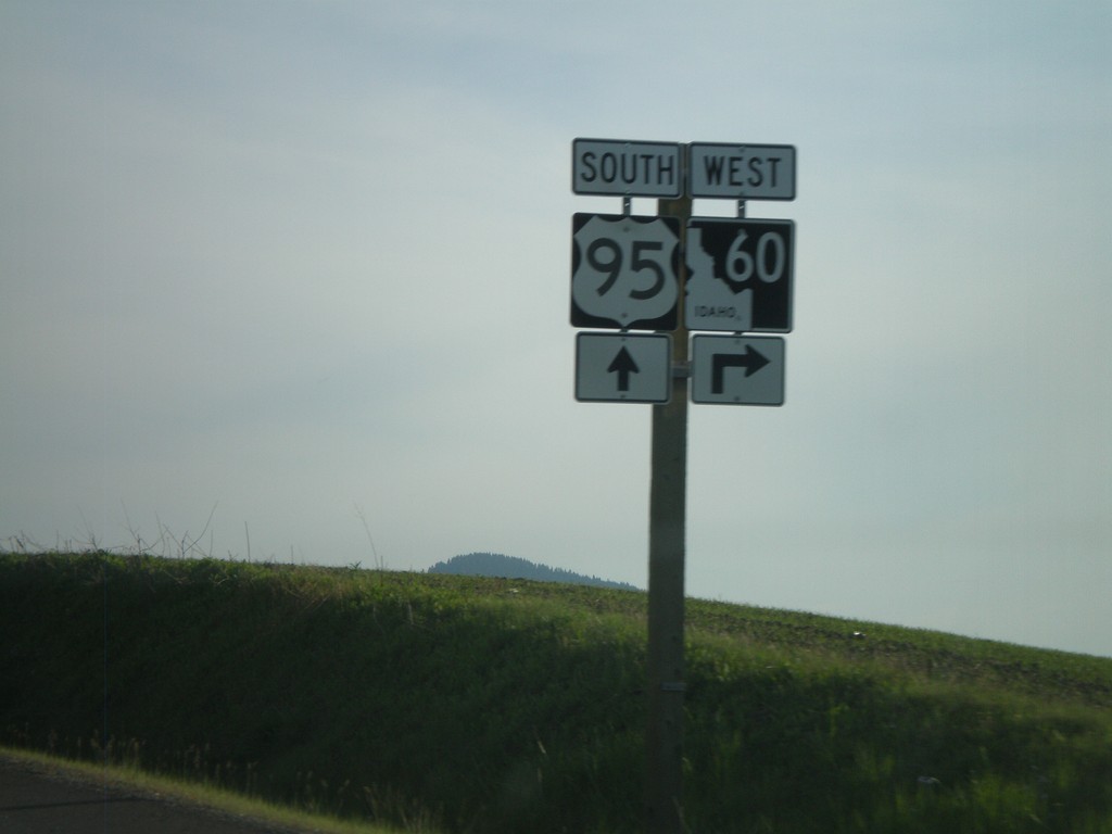 US-95 South at ID-60 West