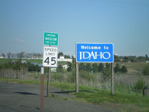 Welcome To Idaho - ID-8 East