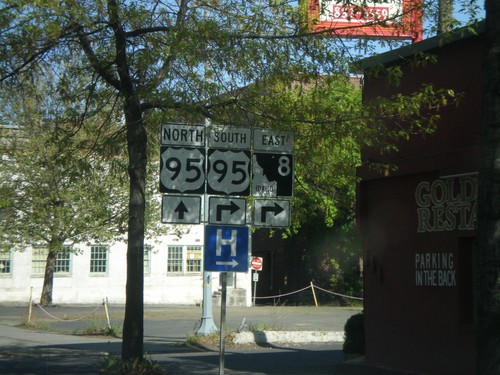 ID-8 East Approaching US-95