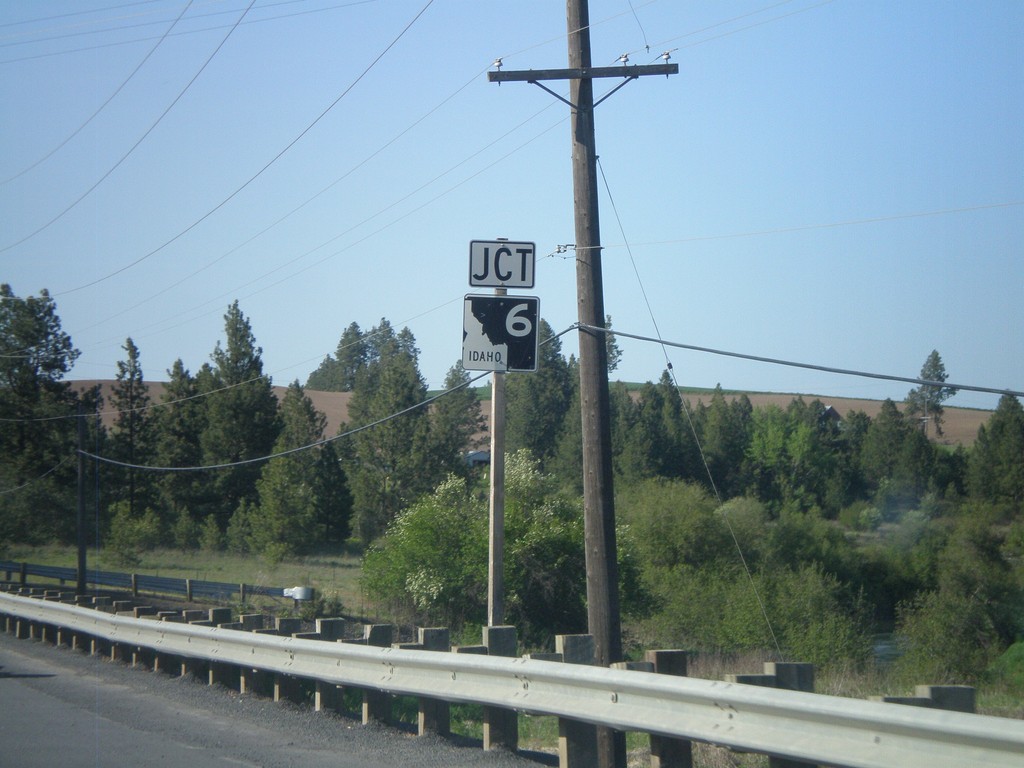 US-95 North Approaching ID-6