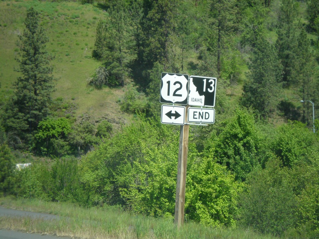 End ID-13 north at US-12