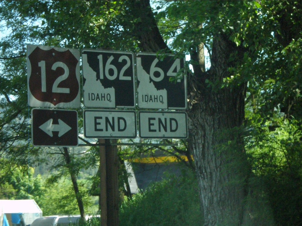 End ID-162 and ID-64 at US-12