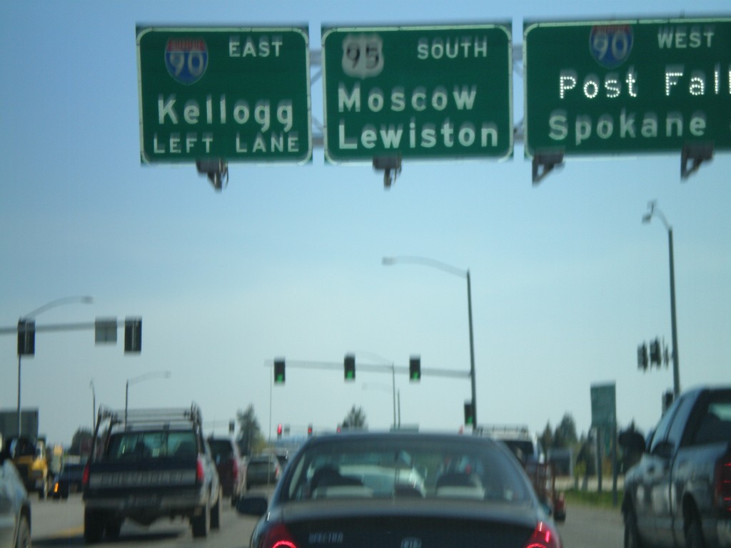 US-95 South at I-90