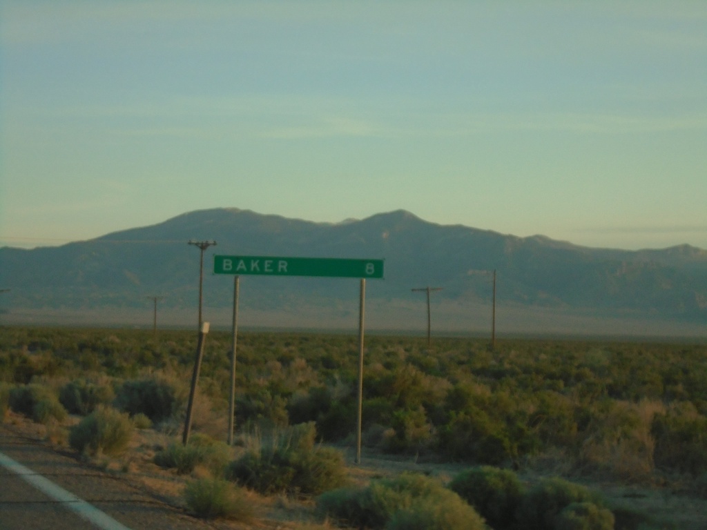 UT-21 East - Distance Marker