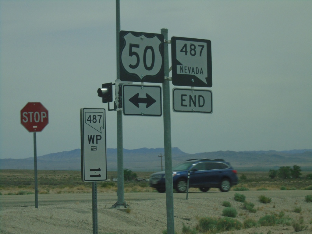 End NV-487 North at US-6/US-50