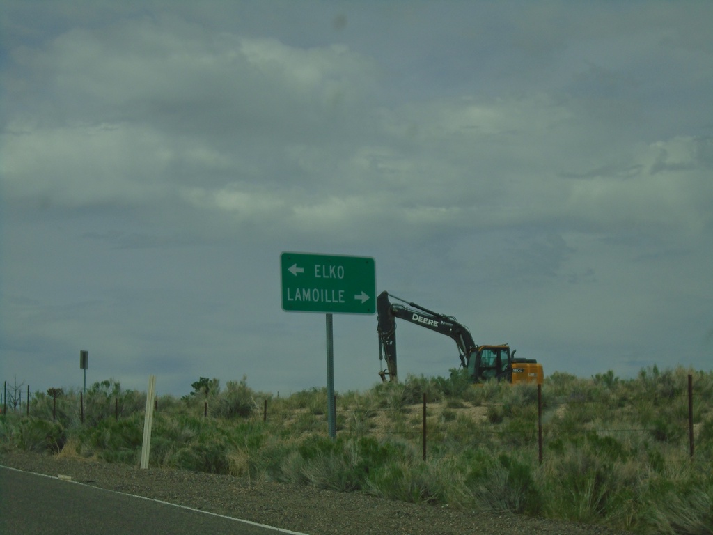 End NV-228 North at NV-227