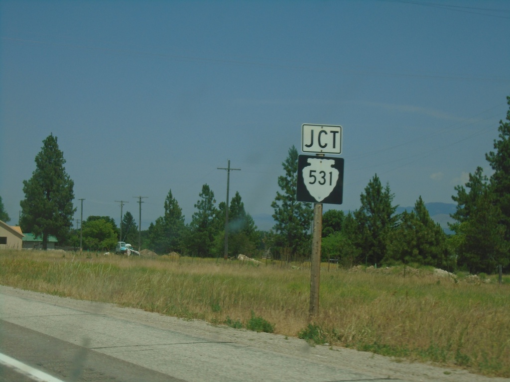 US-93 North Approaching MTS-531