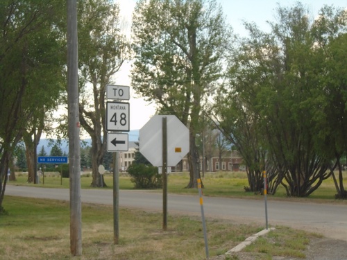 I-90 Access Road at MT-48/Frontage Road