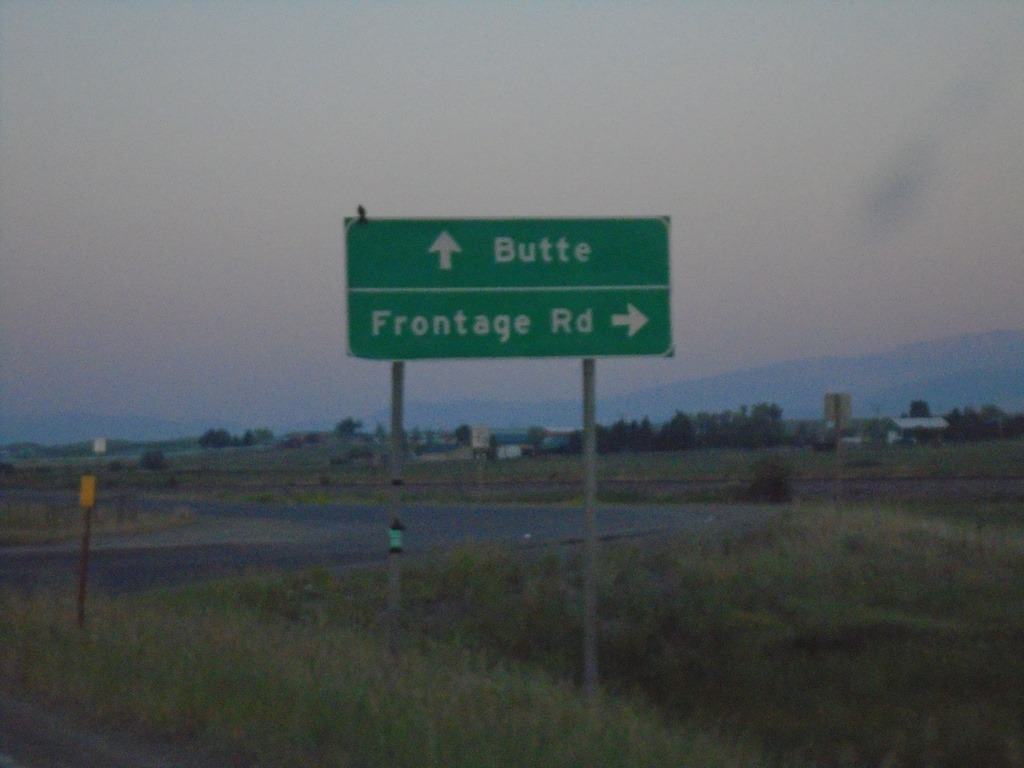 BL-90 East at Frontage Road and I-90