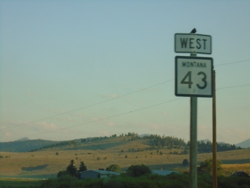 MT-43 West - Deer Lodge County