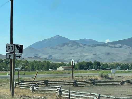 US-93 South at ID-75