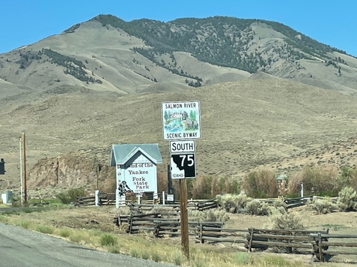 ID-75 South - Salmon River Scenic Byway