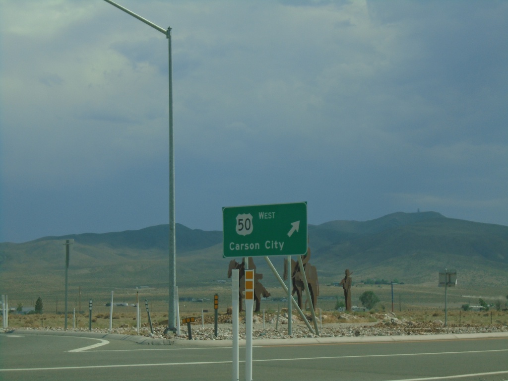 End NV-439 South at US-50