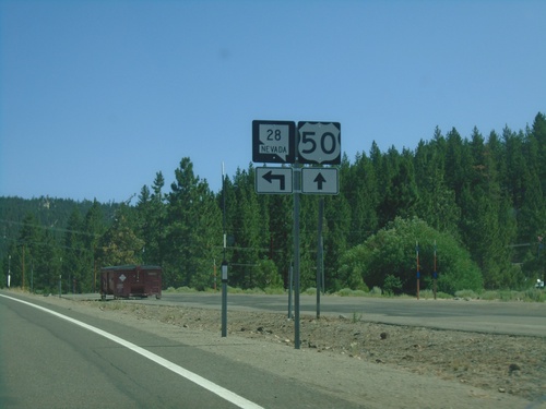 US-50 East at NV-28