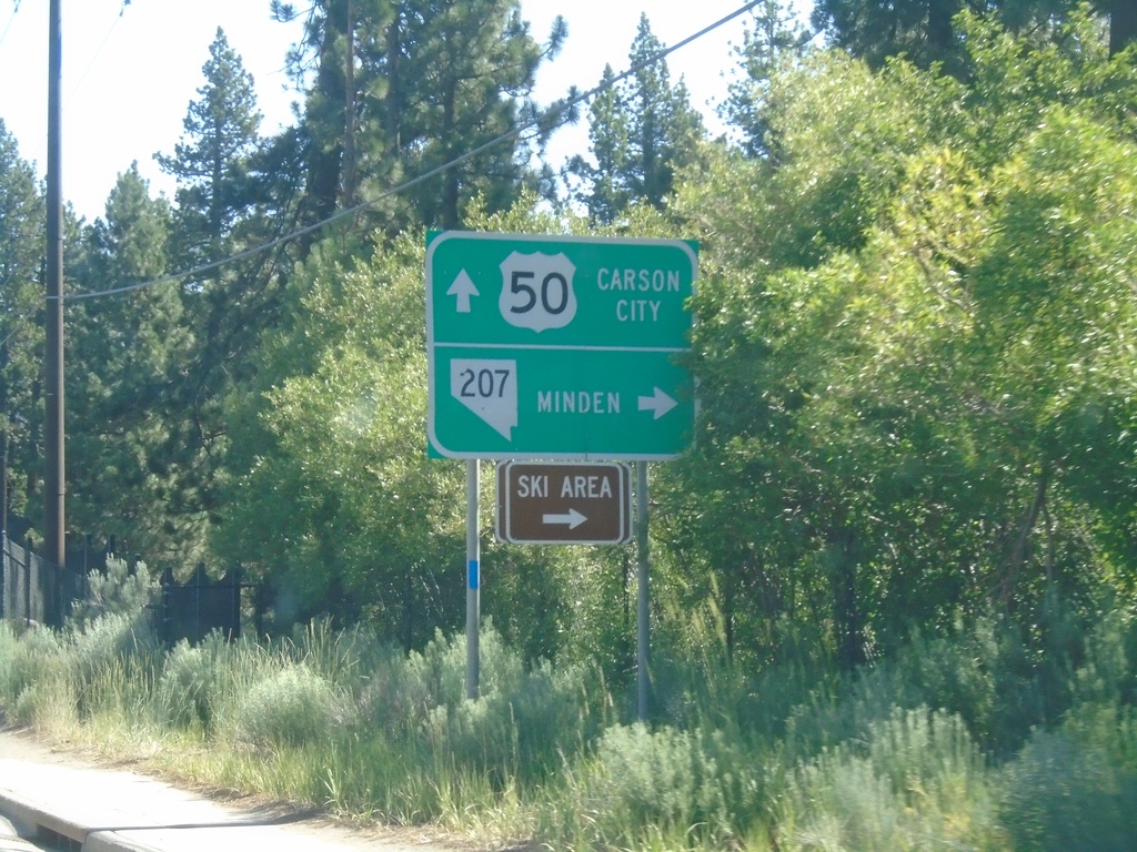 US-50 East at NV-207 East