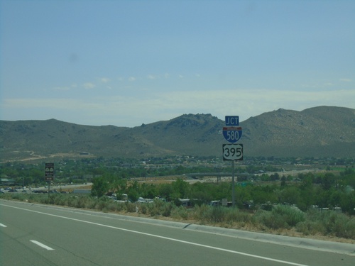 US-50 East Approaching I-580/US-395