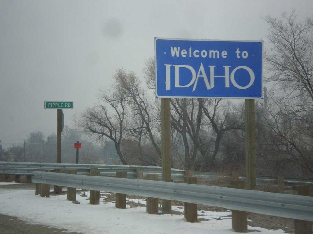 US-95 Spur North - Welcome To Idaho