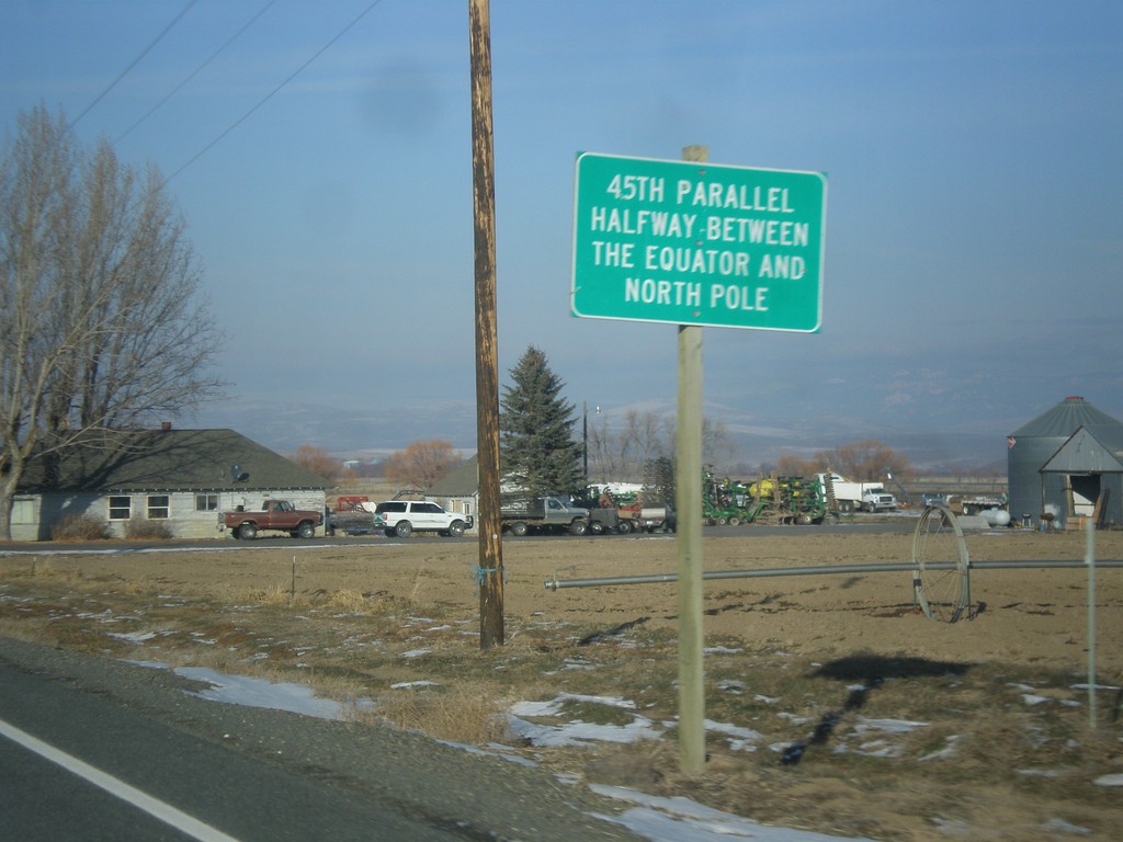 US-30 West - 45th Parallel